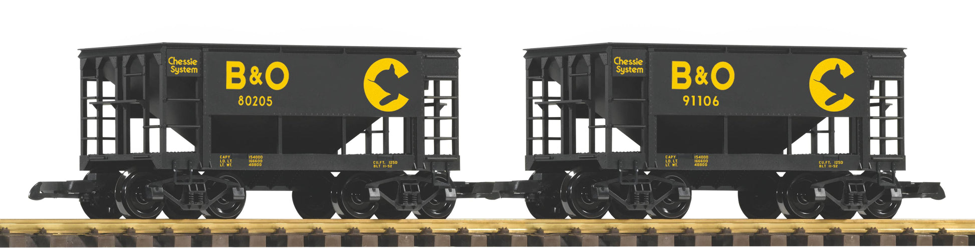 Piko 38933 G Chessie System/Baltimore & Ohio Ore Car (Pack of 2)