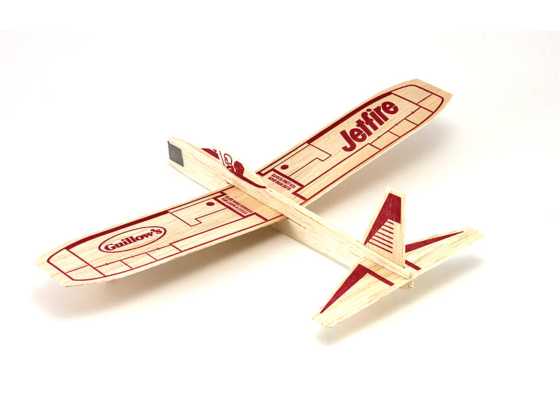 Guillows 30 Jetfire Balsa Glider Aircraft Plane Model Kit (Pack of 48)