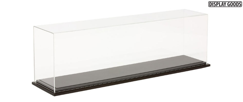 Tamiya 73019 1:350 Display Case with Wood Base (824mm x 164mm x 237mm)