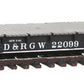 Walthers 920-104110 HO Denver and Rio Grande Western 53' AAR Flatcar RTR #22099