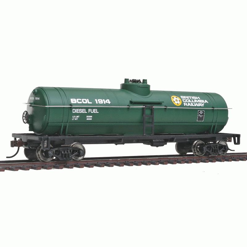Walthers 931-1441 HO British Columbia Railway Tank Car #1914 - Ready To Run LN/Box