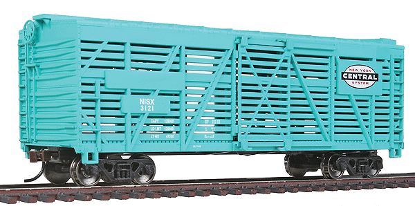 Walthers 931-1687 HO New York Central 40'''' Stock Car #3121 - Ready to Run