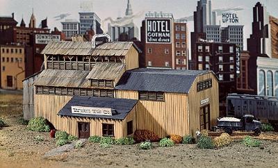 Campbell Scale Models 399 HO Talc Plant Building Kit