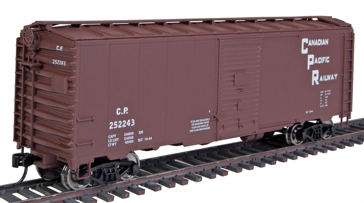 Walthers 910-1656 HO Canadian Pacific 40' AAR 1944 Boxcar - Ready to Run #252243