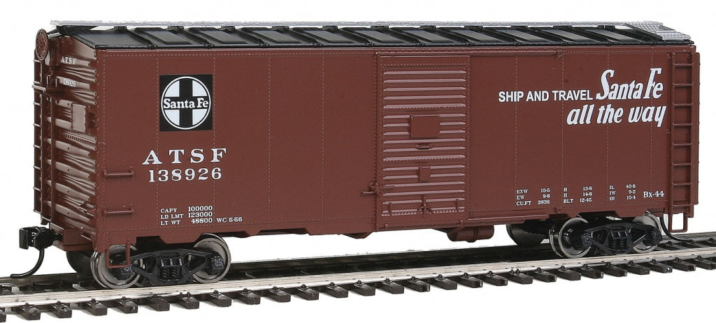 Walthers 910-1663 HO Santa Fe 40' AAR 1944 Boxcar - Ready to Run #138926