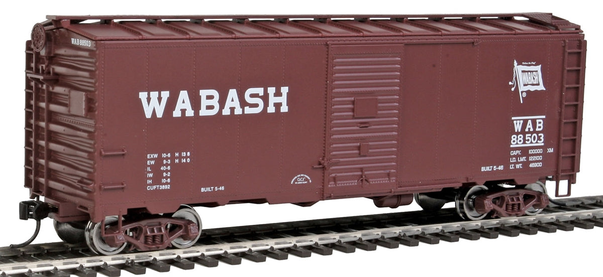 Walthers 910-1674 HO Wabash 40' AAR 1944 Boxcar - Ready to Run #88503