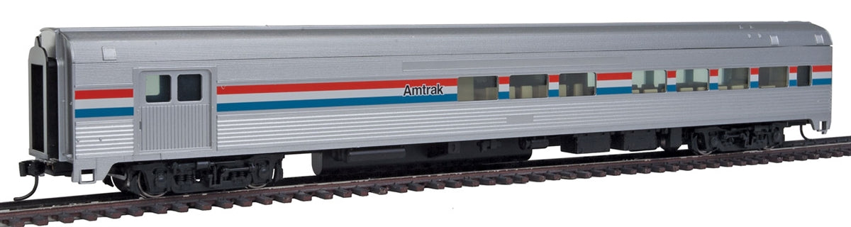 Walthers 910-30051 HO Scale Amtrak 85' Budd Baggage/Lounge Passenger Car LN/Box