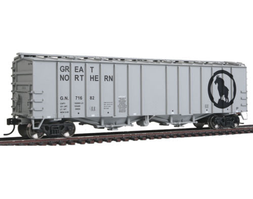 Walthers 910-7207 HO Great Northern 2-Bay Airslide Covered Hopper RTR #71682
