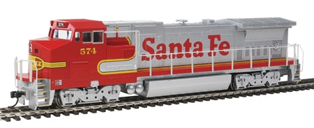 Walthers 910-9554 HO Santa Fe GE Dash 8-40BW Diesel #574