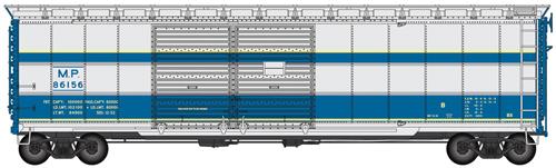 Walthers 920-101668 HO MP 50' AAR Double-Door Express Boxcar RTR #86156