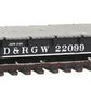 Walthers 920-104110 HO Denver and Rio Grande Western 53' AAR Flatcar RTR #22099