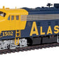 Walthers 920-47711 HO Alaska EMD F7A w/48" Dynamic Fan-Standard DC #1502
