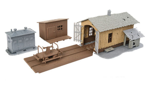 Walthers 931-909 HO Trackside Tool Buildings Kit