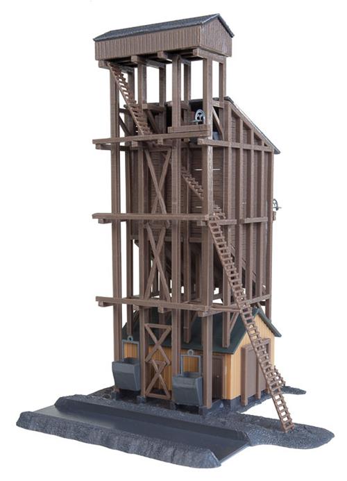 Walthers 931-910 HO Scale TrainLine Coaling Tower 6 x 6" Plastic Kit