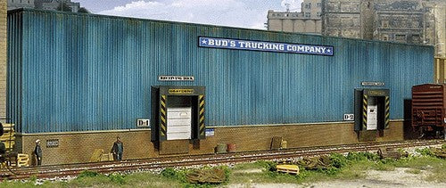Walthers 933-3192 HO CornerStone Bud's Trucking Company Background Building Kit MT/Box