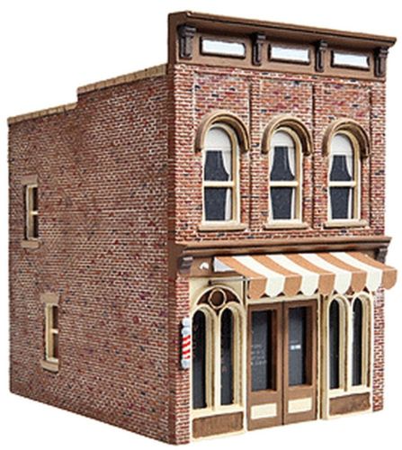 Walthers 933-3471 HO Scale Vic's Barber Shop Building Kit