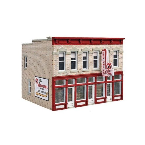 Walthers 933-3472 HO Jim's Red Owl Building Kit