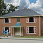 Walthers 933-3781 HO 4-Unit Apartment Building Kit