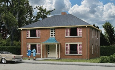 Walthers 933-3781 HO 4-Unit Apartment Building Kit