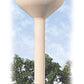 Walthers 933-3831 N Assembled Modern Water Tower