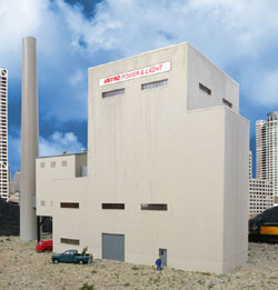 Walthers 933-3837 N Scale Metro Power & Light Building Kit