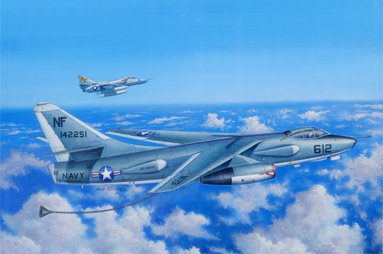 Trumpeter 02872 1:48 EKA-3B Skywarrior Strategic Bomber Military Plane Kit
