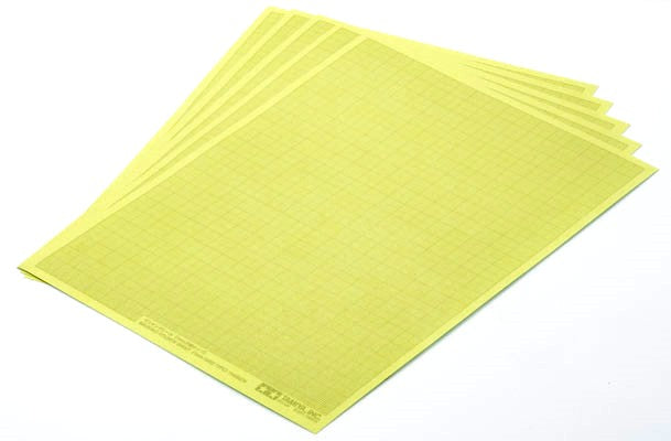 Tamiya 87129 MASKING STICKER SHEET 1mm Grid