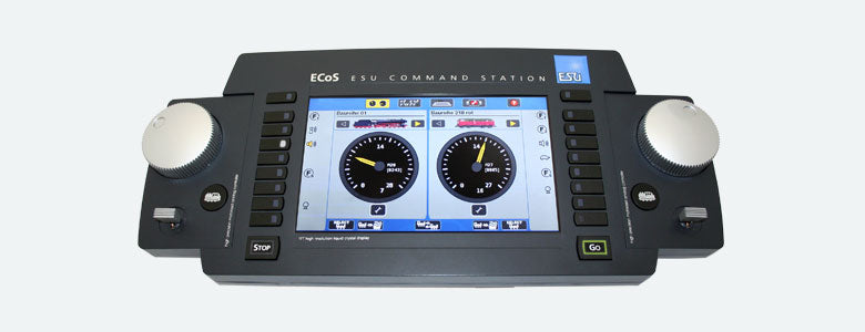 LokSound By ESU 50200 ECoS Digital Command Station 7" TFT Color Display