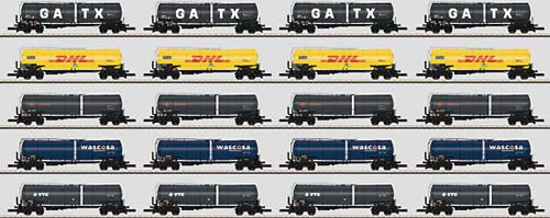 Marklin 82530 Z Zans/Zacns Era VI Tank Car Set (Set of 20)