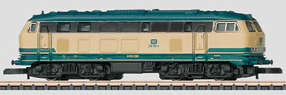 Marklin 88786 Z German Federal Railroad DB Class 218 Diesel Locomotive