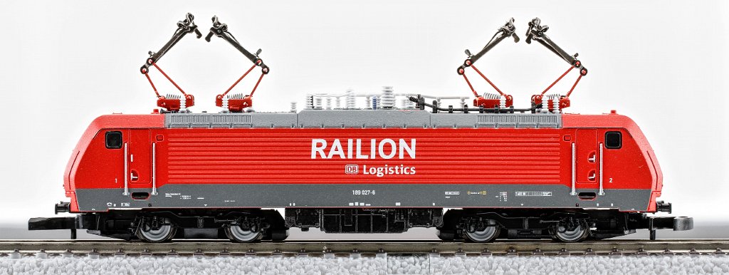 Marklin 88193 Z Siemens EuroSprinter Class 189 Electric Locomotive w/Pantographs