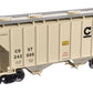 Walthers 910-7978 HO CSX 37' 2980 Cubic-Foot 2-Bay Covered Hopper RTR #242000