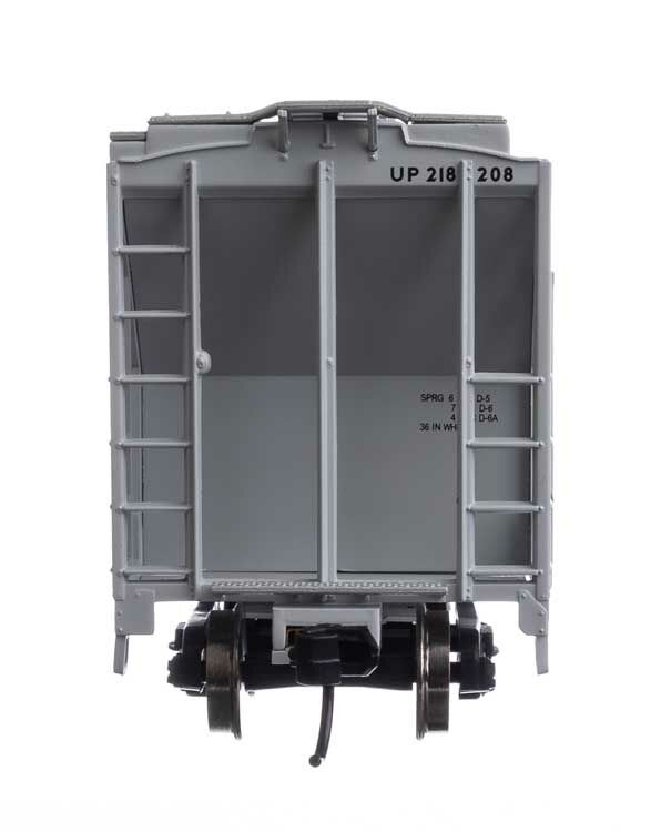Walthers 910-7994 HO UP 37' 2980 Cubic-Foot 2-Bay Covered Hopper RTR #218208