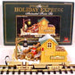 New Bright 380-4 G Holiday Express Animated Log Mill Wood Car LN/Box