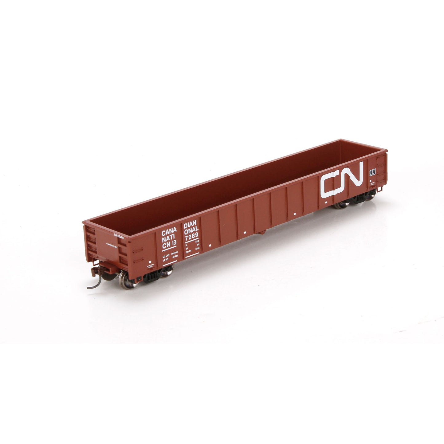 Athearn 96997 HO Canadian National 52' Mill Gondola Ready to Run #137289 LN/Box