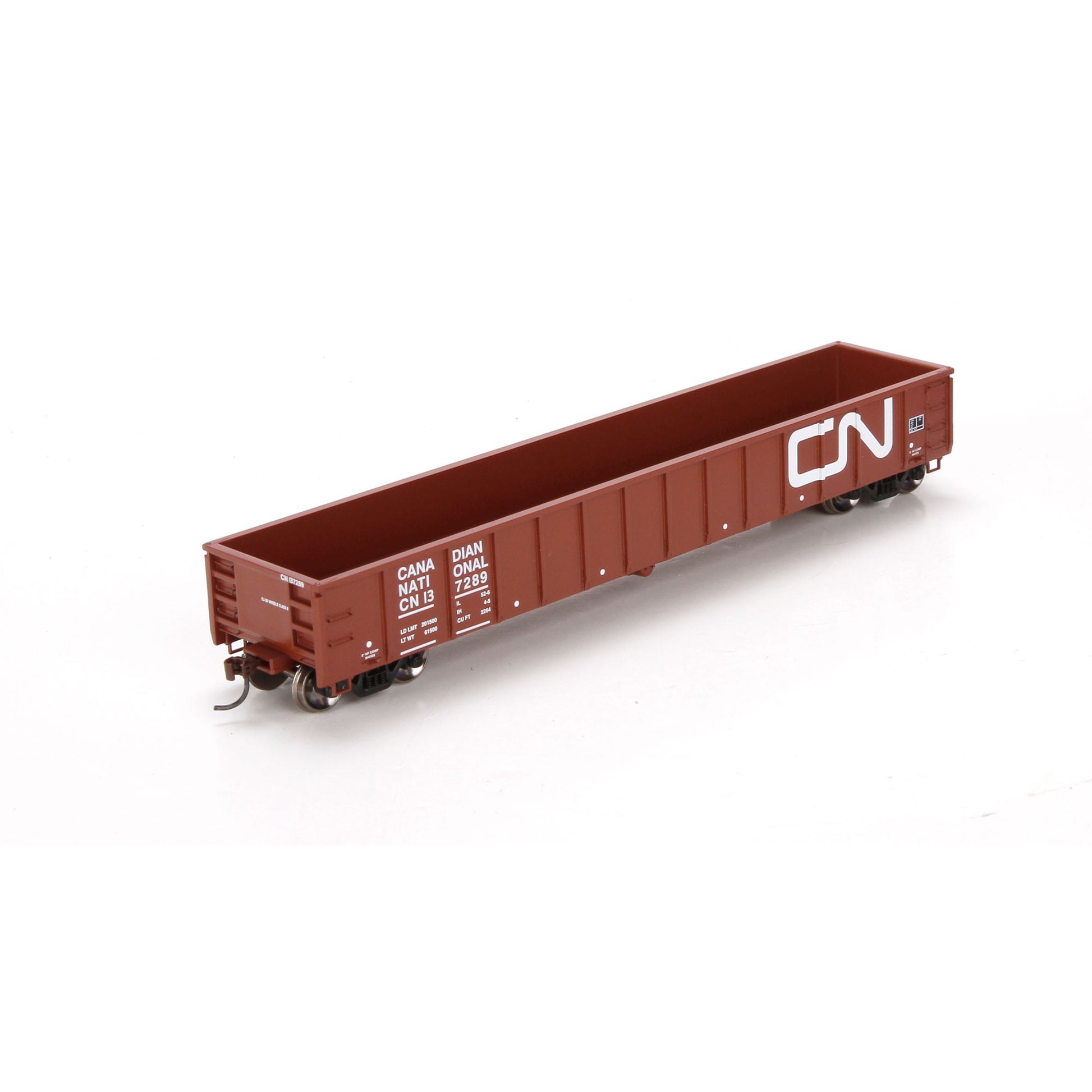 Athearn 96997 HO Canadian National 52' Mill Gondola Ready to Run #137289 LN/Box