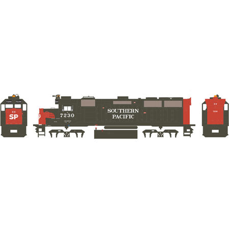 Athearn 90262 HO Southern Pacific GP40X Short Hood Ready to Run #7230
