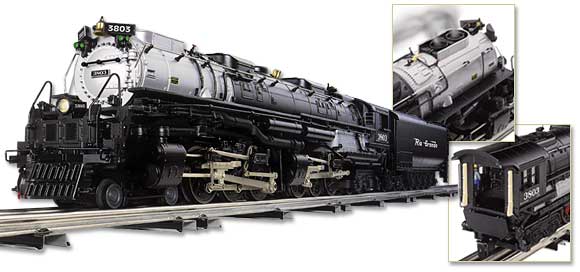 Lionel 6-38009 O Gauge D&RG 4-6-6-4 Challenger Steam Locomotive & Tender #3803 LN/Box
