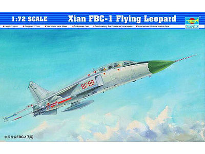 Trumpeter 01608 1:72 Xian FBC1 Flying Leopard Military Aircraft Plane Model Kit