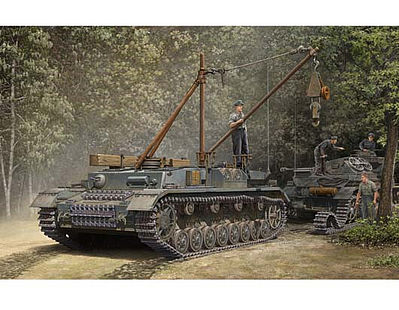 Trumpeter 00389 1:35 German Bergepanzer IV Plastic Model Kit