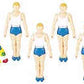 K-Line K41712 O/0-27 Gauge Circus Acrobats & Clowns Plastic Figures (Pack of 10)