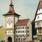 Kibri B-6810 Z Scale "Stadttor Murten" City Gate Building Kit