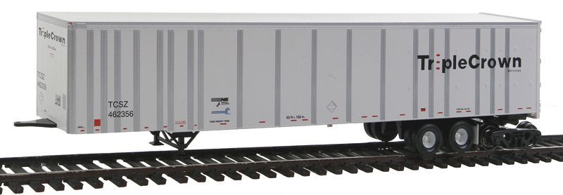 Bowser 40806 HO Norfolk Southern/Conrail 53' Plate-Wall Roadrailer #462356
