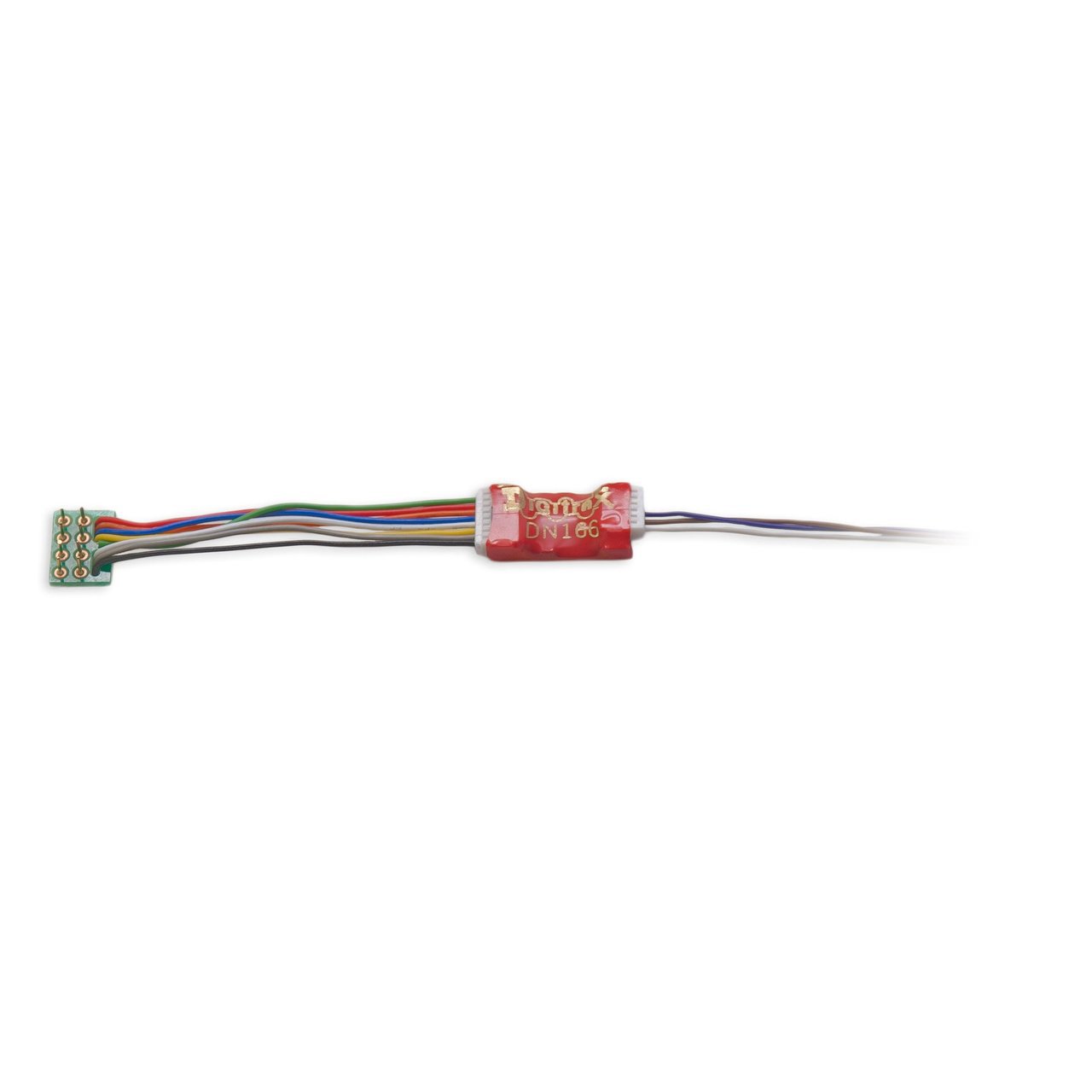 Digitrax DN166PS DCC Decoder S6, Premium Wired 6-Function 1A