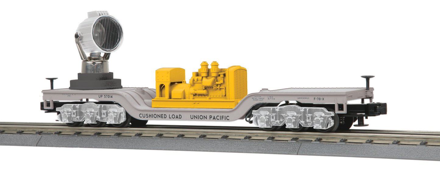 MTH 30-79419 O Union Pacific Die-Cast Operating Searchlight Car