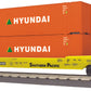 MTH 30-76598 O Gauge Southern Pacific Husky Stack Car