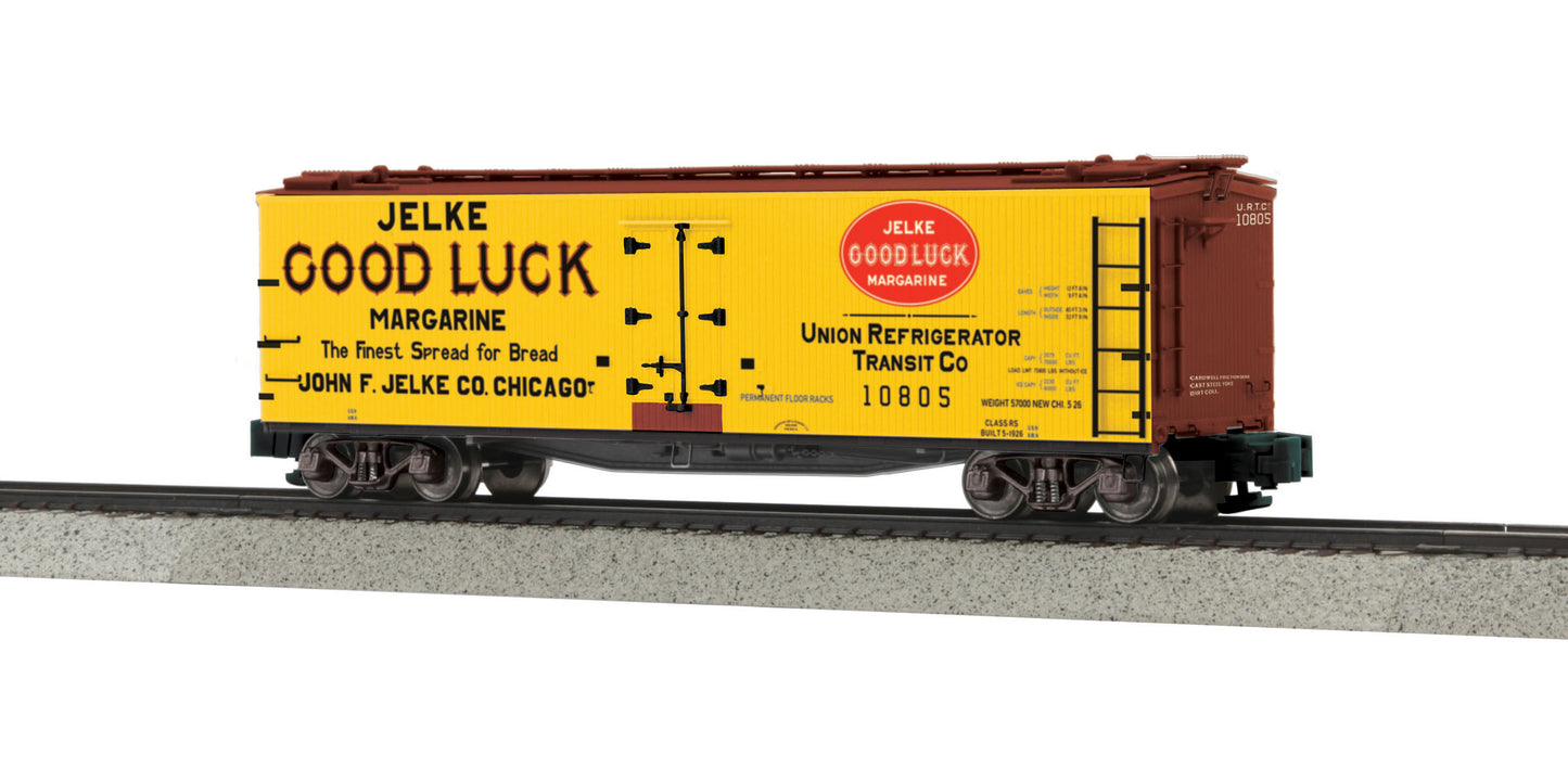 MTH 35-78006 S Jelke Good Luck Margarine 40' Woodsided Reefer Car #10805