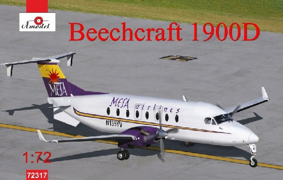 A Model from Russia 72317 1:72 Beechcraft 1900D Mesa Airlines Military Plane Kit