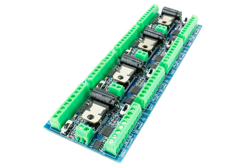 DCC Concepts AD8FX COBALT ip DCC Decoder FX Stall Motor Drive (8 Outputs)