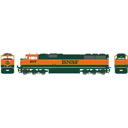 Athearn G67298 HO BNSF/Heritage I SD60M Diesel #8177